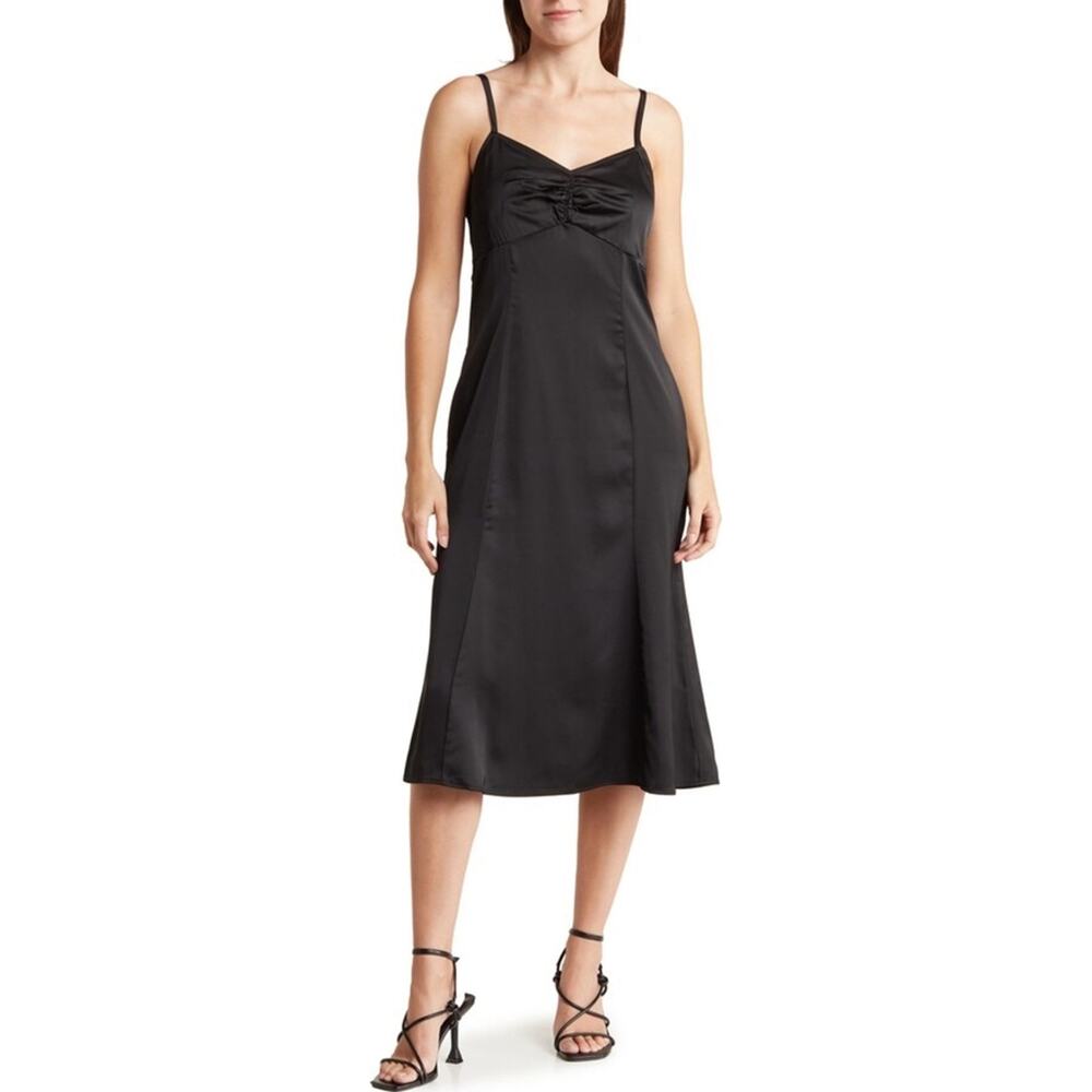 Melrose and Market Black Midi Dress